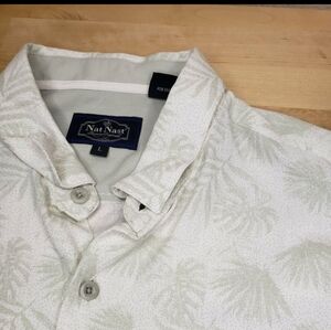 Nat Nast silk blend shirt. Size L